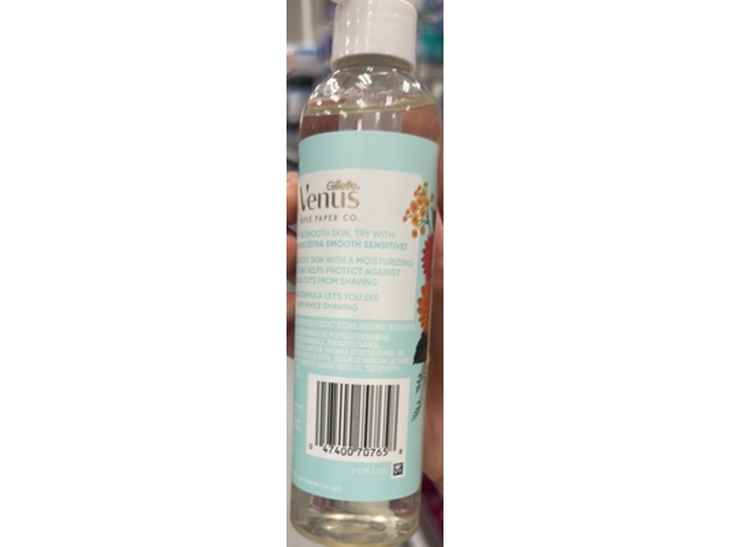 Venus Soothing Shave Oil, Aloe & Green Tea Scent, 7.7 fl oz/227 mL