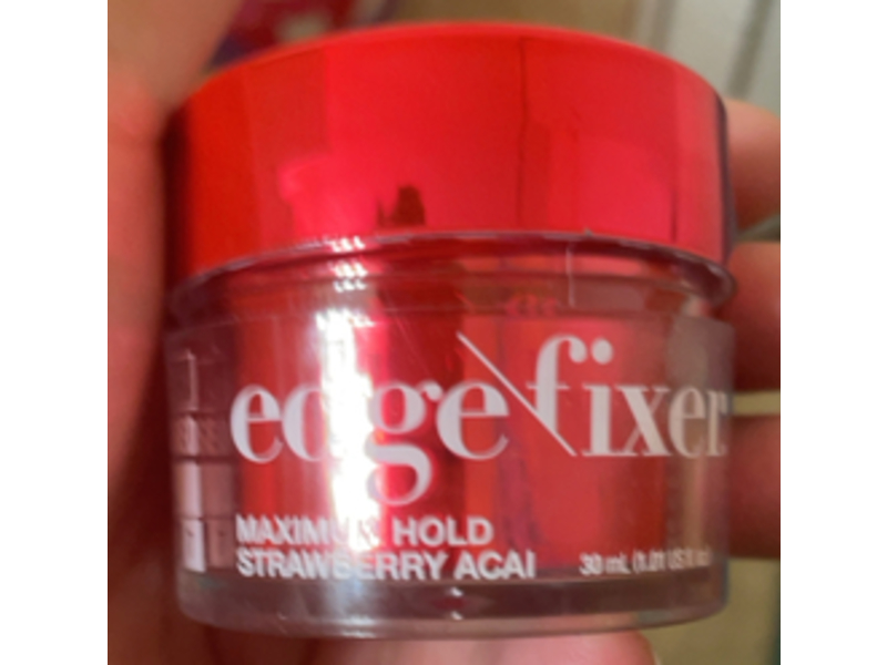 Kiss Edge Fixer Hair Gel, Strawberry Acai, 1.01 oz/30 mL