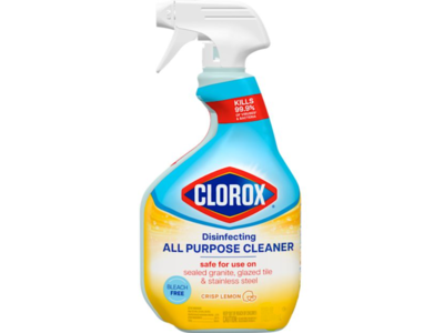 Clorox Disinfecting All Purpose Cleaner, Crisp Lemon, 24 fl oz/789 mL