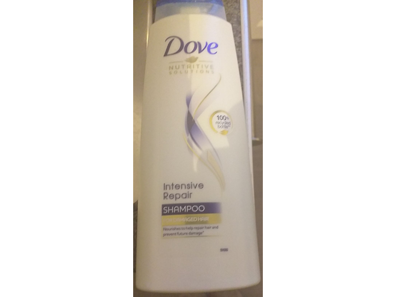 Dove Nutritive Solutions Intensive Repair Shampoo, Damaged Hair, 400 mL
