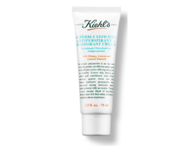 Kiehl's Superbly Efficient Antiperspirant & Deodorant Cream, Orange & Lemon & Linseed Extracts, 2.5 fl oz/75 mL