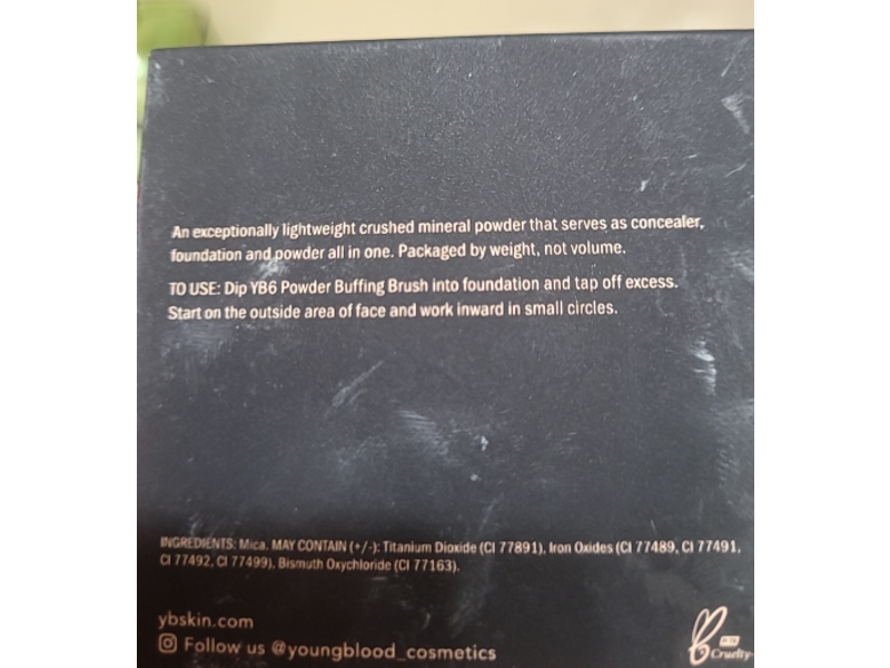 Youngblood Natural Loose Mineral Foundation, Tawnee, 0.35 oz/10 g