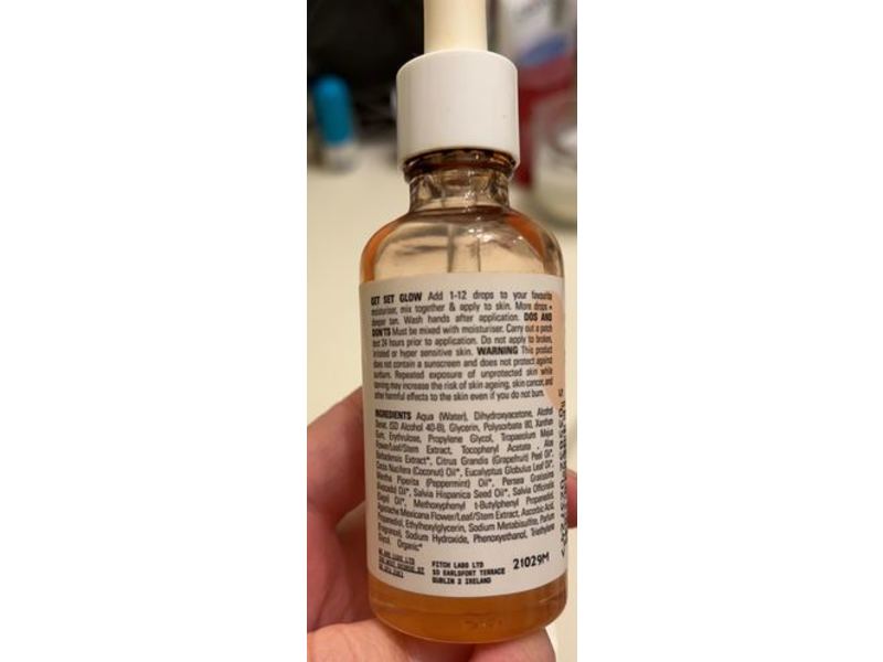 Isle Of Paradise Self Tanning Drops Face & Body, Light, 1.69 fl oz/50 mL