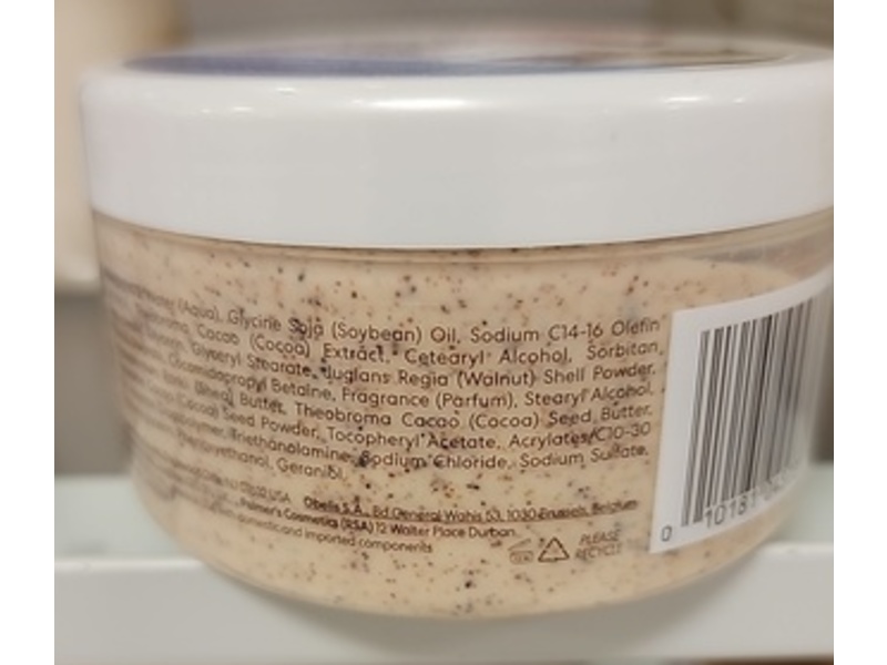 Palmer's Cocoa Butter Formula Exfoliates Body Scrub, Cocoa Butter, 7 oz/200 g