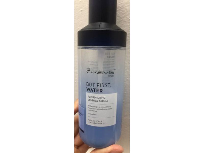 The Creme Shop But First Water Replenishing Essence Serum, 5.41 fl oz/160 mL