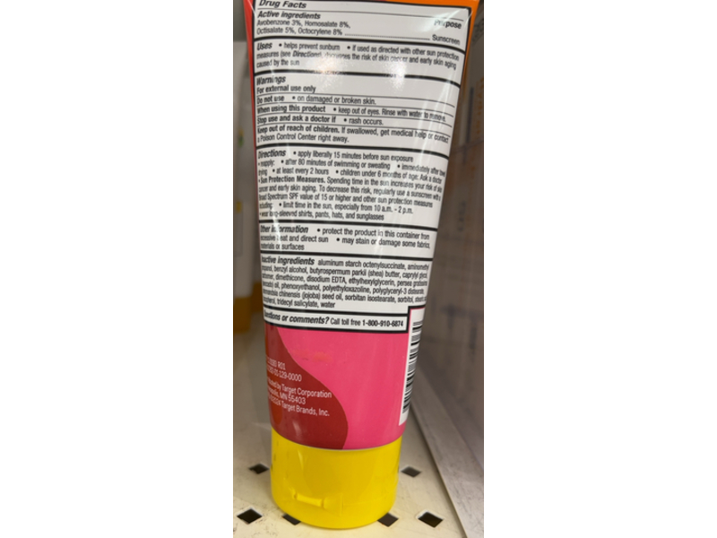 Up & Up Sport Sunscreen Lotion, SPF 30, 3 fl oz/88.7 mL