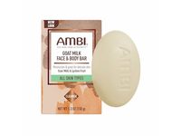 Ambi Goat Milk Face & Body Bar, Goat Milk & Lychee, 5.3 oz/150 g - thumbnail 1