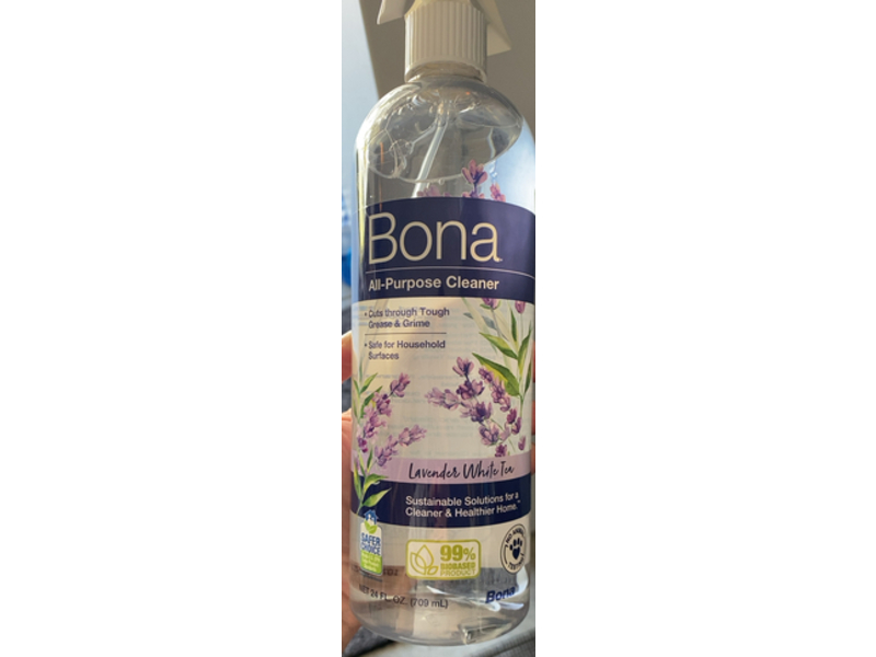 Bona All-Purpose Cleaner, Lavender White Tea, 24 fl oz/709 mL