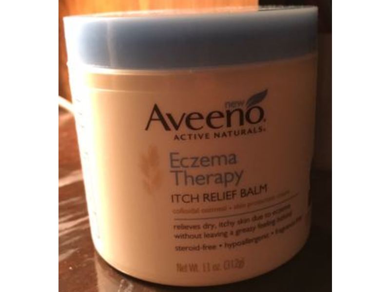 Aveeno Eczema Therapy Itch Relief Balm, Colloidal Oatmeal, 11 oz/312 g