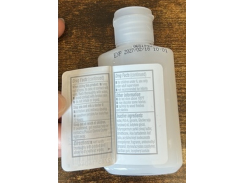 Germ-X Nourish Hand Sanitizer, Aloe & Shea Butter, 2 fl oz/59 mL, Pack Of 6