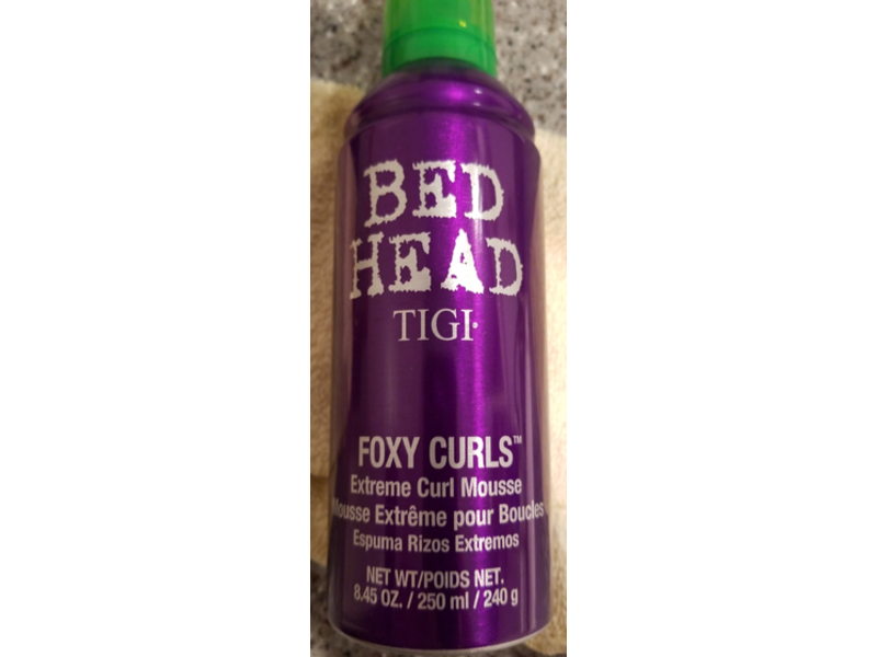 Bed Head Tigi Foxy Curls Extreme Curl Mousse, 8.45 oz/240 g
