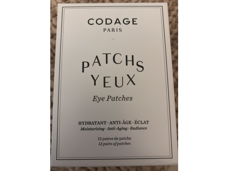 Codage Paris Patchs Eye Contour Patches, 12 Pairs, 24 Count