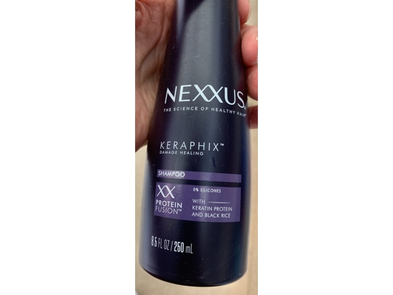 Nexxus Keraphix Shampoo, Keratin Protein & Black Rice, 8.5 fl oz/250 mL