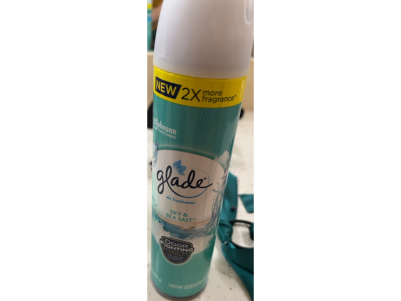 Glade Air Freshener, Sky & Sea Salt, 8.3 oz/235 g, 6 Pack