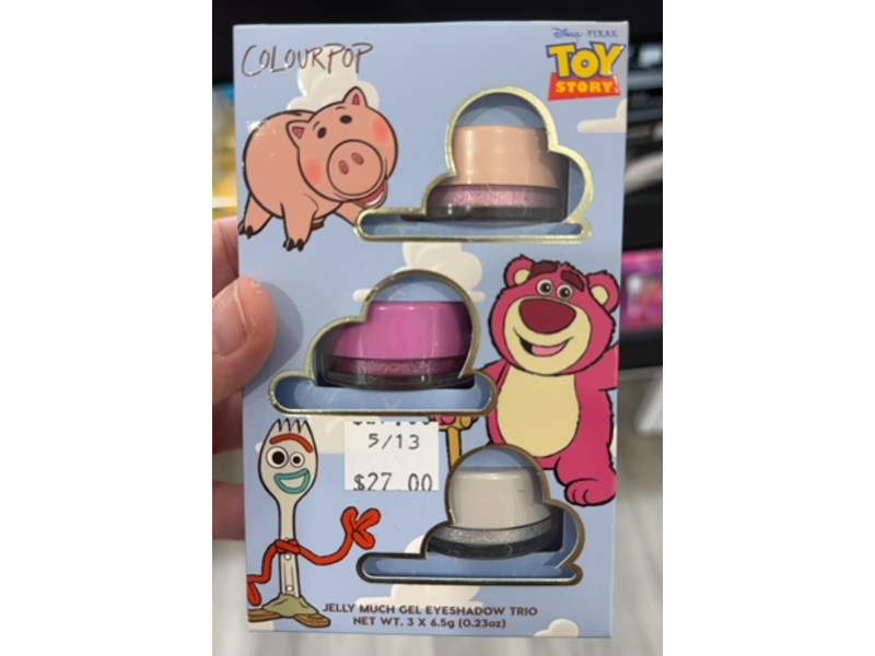 Colourpop x Toy Story Jelly Much Eyeshadow Trio, 0.23 oz/6.5 g, 3 Count