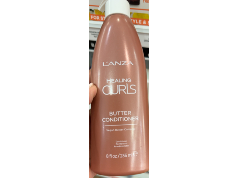 L'anza Healing Curls, Butter Conditioner, 8 fl oz/236 mL
