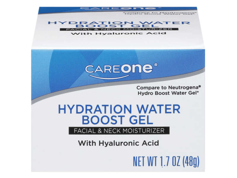Careone Hydration Water Boost Gel Facial & Neck Moisturizer, 1.7 oz/48 g