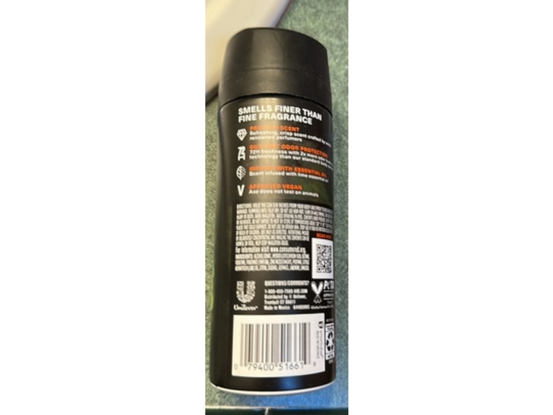 AXE Premium Body Spray, Watermelon Freeze, Key Lime+Sage, 4 oz/113 g