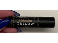 Stoked Beekeeping Co. Manuka Tallow Lip Balm, Fragrance Free, 0.15 oz - thumbnail 2