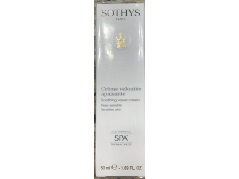Sothys Soothing Velvet Cream, 1.69 fl oz/50 mL