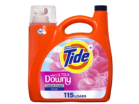 Tide + Ultra Downy Liquid Laundry Detergent, April Fresh, 115 Loads, 147 fl oz/4.34 L - Image 2