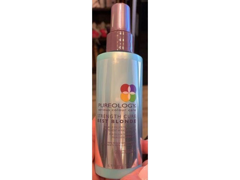 Pureology Strength Cure Best Blonde Miracle Filler Treatment, 4.9 fl oz/145 mL