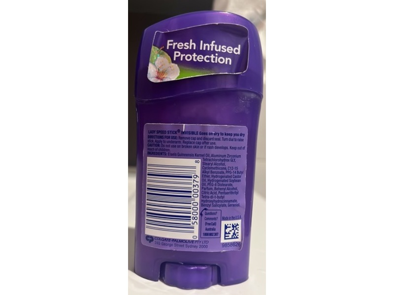 Mennen Lady Speed Stick Deodorant, Orchard Blossom, 45 g