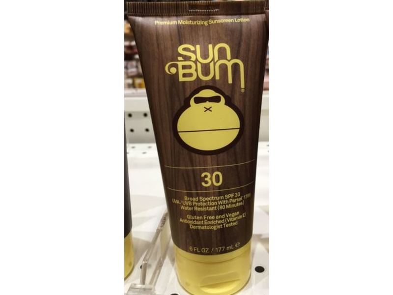 Sun Bum Moisturizing Sunscreen Lotion, SPF 30, 6 fl oz (177 mL)