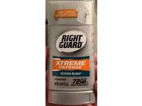 Right Guard XTreme Defense Deodorant, Ocean Rush, 2.6 oz/73.7 g - Image 3