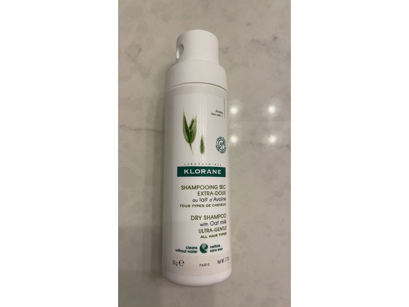 Klorane Dry Shampoo, Oat, 1.7 oz/50 g