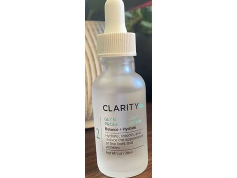 Clarityrx Get Balanced Probiotic Serum, Balance + Hydrate, 2, 1 oz/28 mL