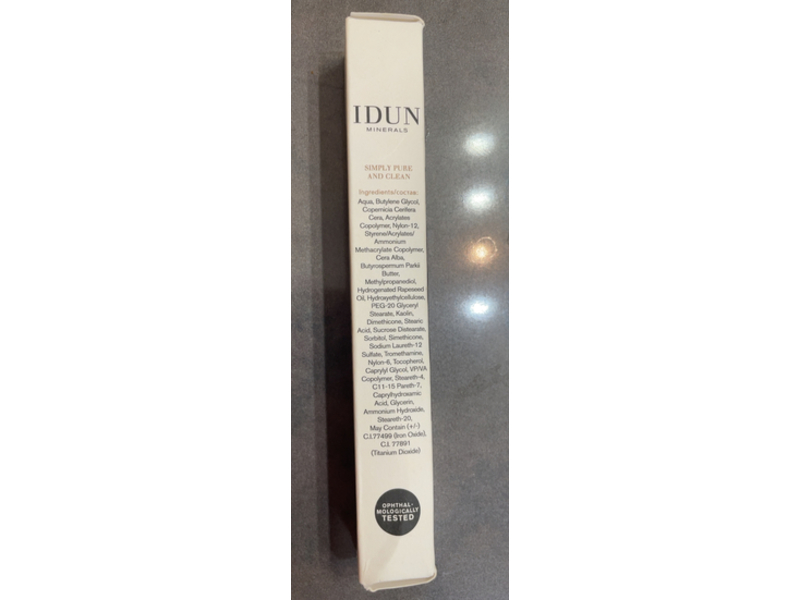 Idun Minerals Eir Waterproof Mascara, 006 Black, 0.34 oz/10 mL