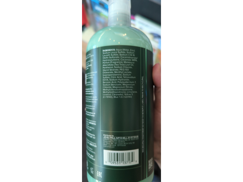 Tea Tree Special The Original Tingle Shampoo, 33.8 fl oz/1 L