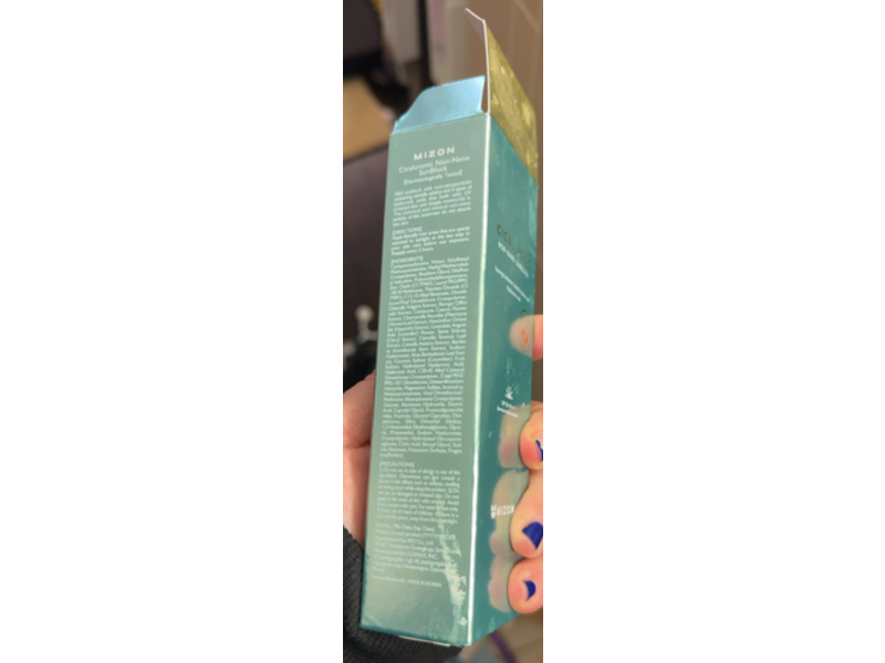 Mizon Cicaluronic Non-Nano Sunblock, SPF 50+ PA+++ , 50 mL