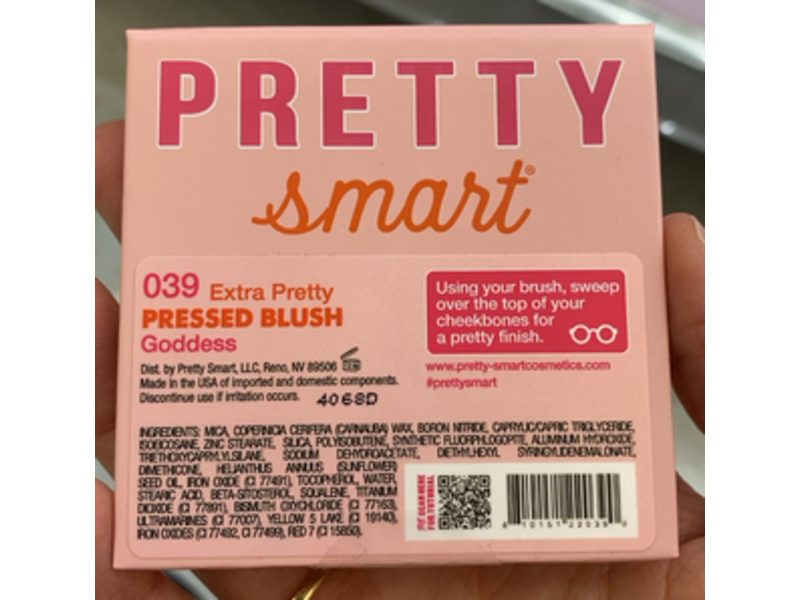 Pretty Smart Pressed Blush, Goddess, 0.19 oz/5.5 g