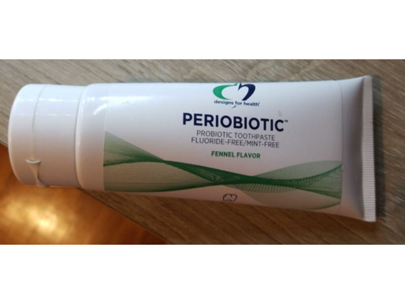 Designs for Health PerioBiotic Toothpaste, Fennel Flavor, 4 oz