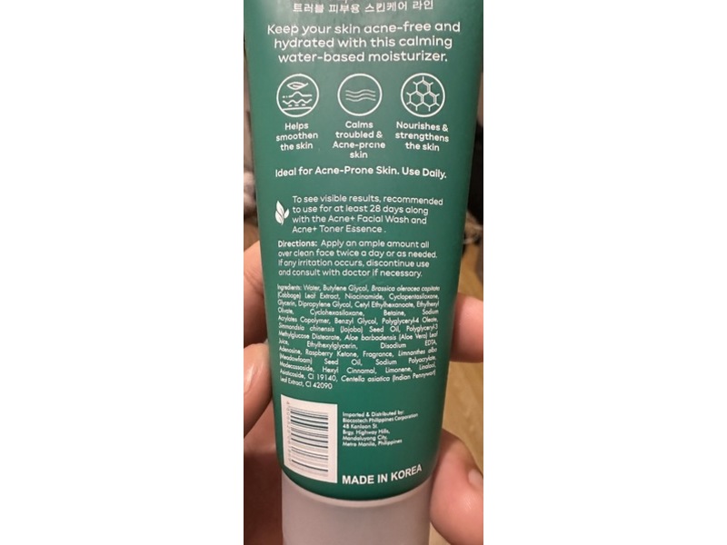 iWhite Korea Acne+ Aqua Moisturizer , 50 mL