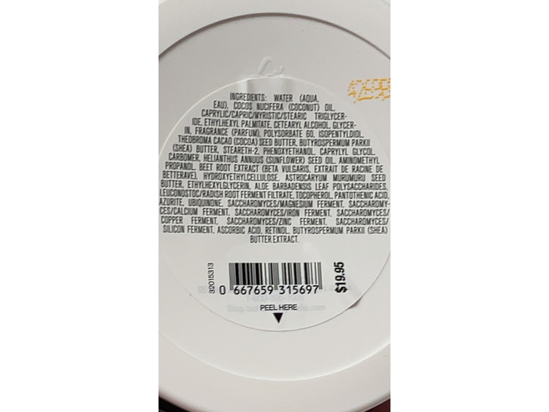 Bath & Body Works Body Butter, Vanilla Bean Noel, 6.5 oz/185 g