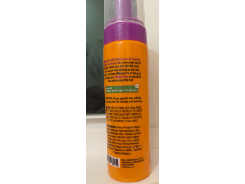 Piggy Paint Rock the Locks Foaming Rinse Free Shampoo, 7 fl oz/267 mL