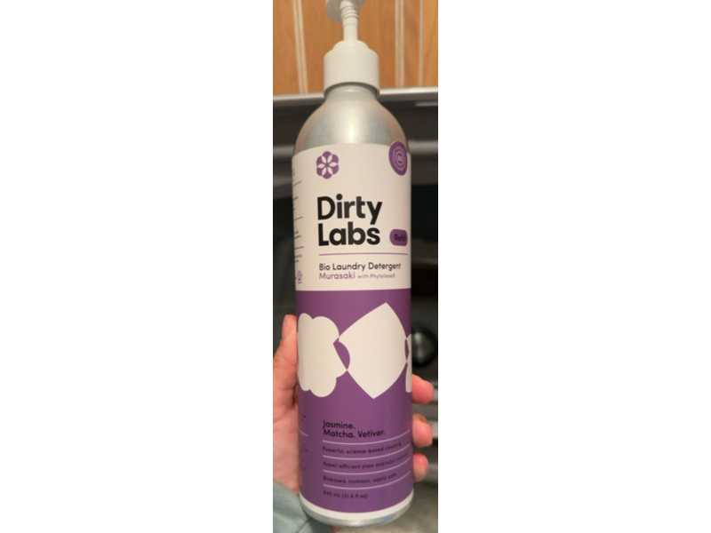 Dirty Labs Bio Laundry Detergent, Murasaki, 80 Loads, 21.6 fl oz/640 mL