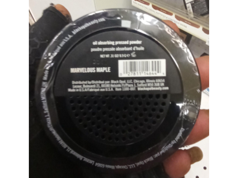 Black Opal True Color Oil-Absorbing Pressed Powder, Marvelous Maple, 0.31 oz
