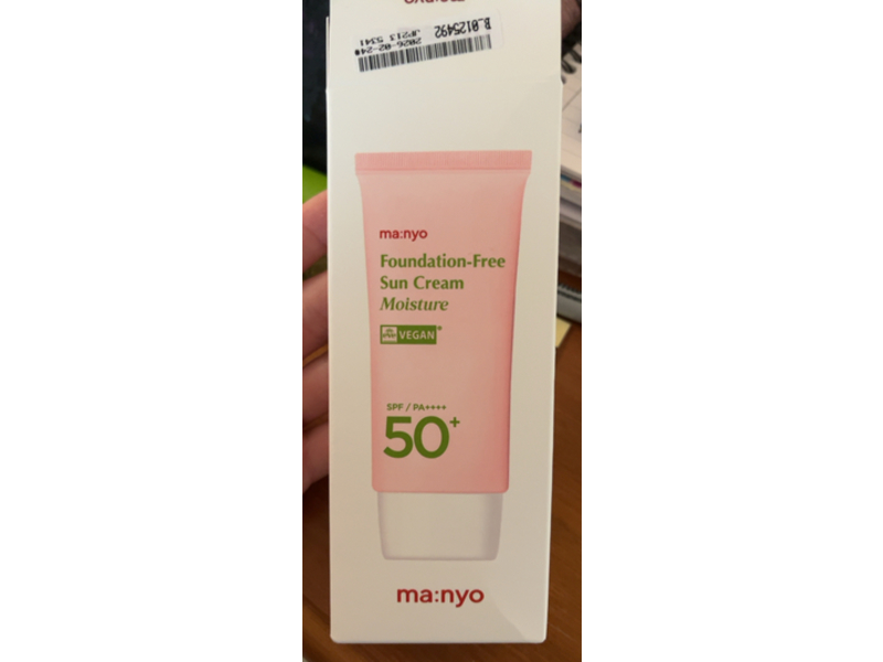 Ma:nyo Foundation - Free Sun Cream Moisture, SPF/PA++++, 50 mL