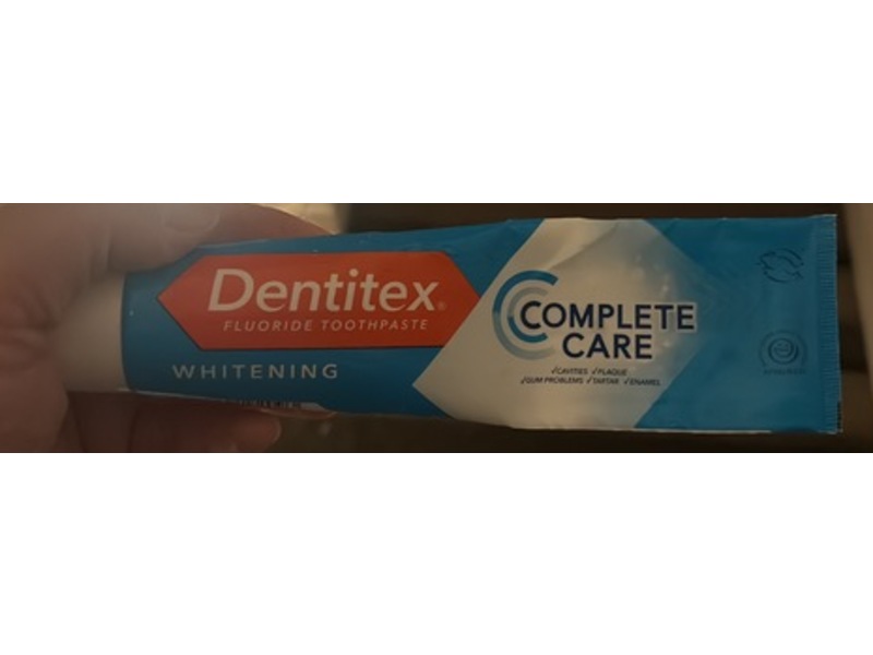 Dentitex Complete Care Whitening Fluoride Toothpaste, 125 mL