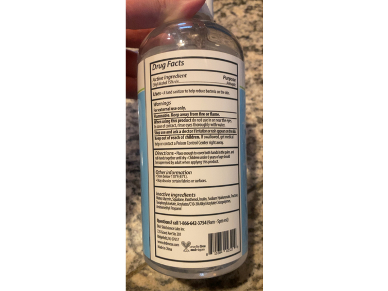 EcoVir Hand Sanitizer, 16 fl oz/500 mL