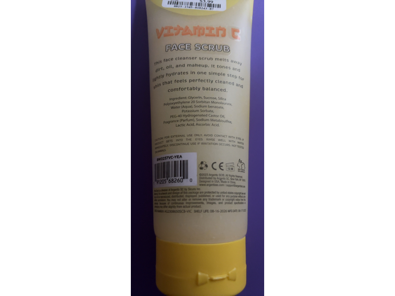 Pink Sky Face Scrub, 8 oz/236 g