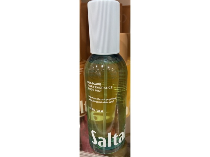 Saltair Fine Fragrance Body Mist, Seascape, 8.0 fl oz/236 mL, Pack Of 2