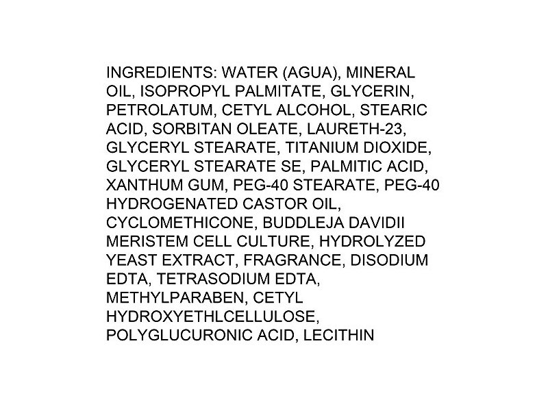 TEATRICAL Anti-Wrinkle Cream with Buddleja Davidii Stem Cells, Floral, 3.5 Ounces