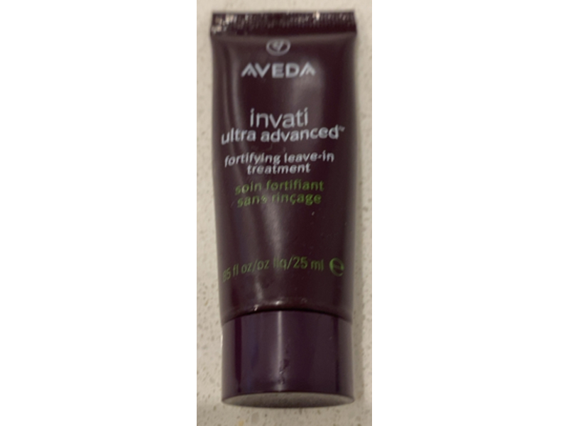 Aveda Invati Ultra Advanced Fortifying Leave-In Treatment, 0.85 fl oz/25 mL