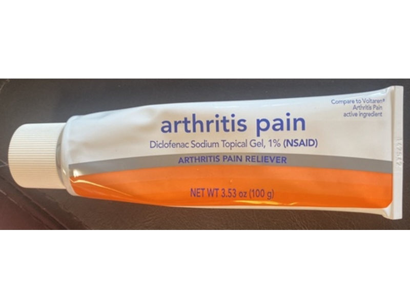 Equate Arthritis Pain Relief Gel, 3.53 oz/100 g