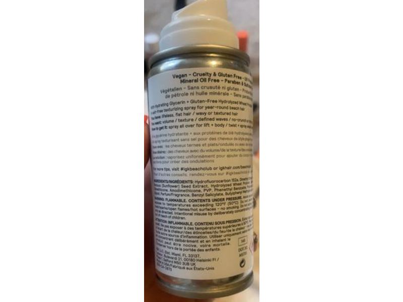 Igk Beach Club Volumizing Texture Spray, 1.7 oz/73 g
